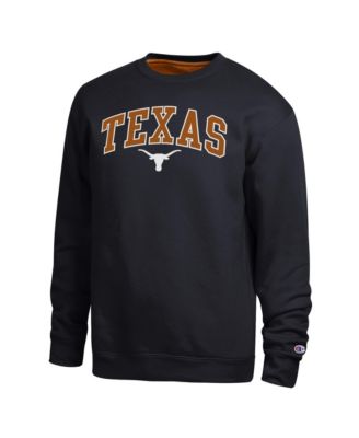Men's  Black Texas Longhorns Arch Sweatshirt