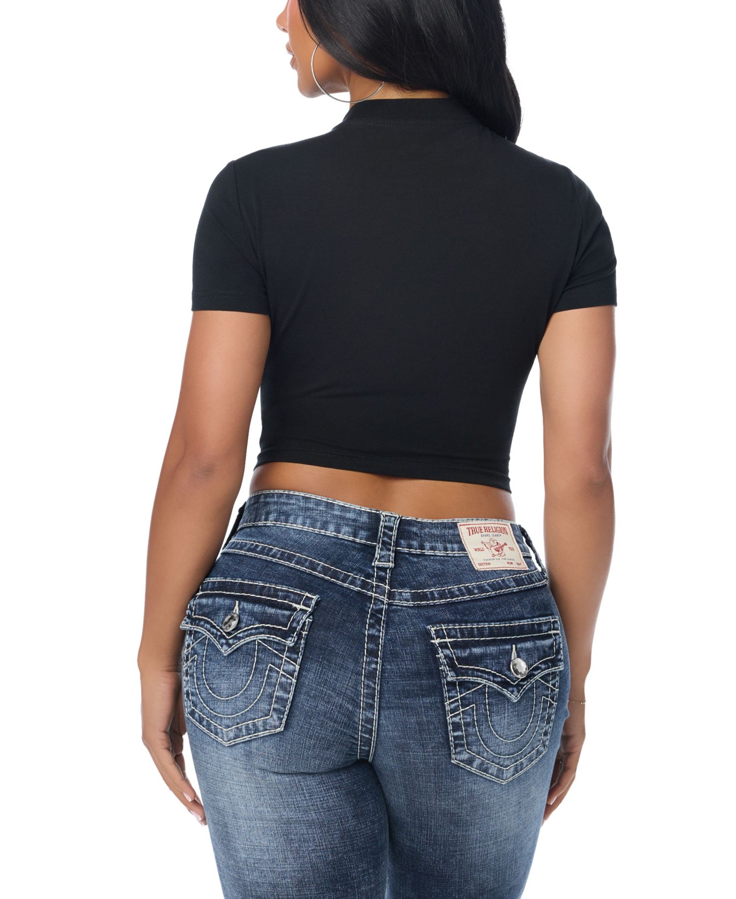 Women's Crop Graphic T-Shirt