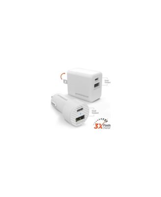 USB Power Delivery 20W USB-C + 12W USB Dual Charger Bundle, MagSafe Compatible