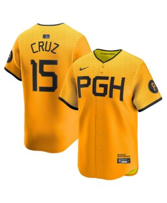 Men's Oneil Cruz Gold Pittsburgh Pirates City Connect Limited Jersey