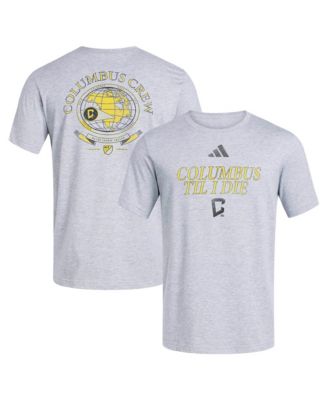 Men's Heather Gray Columbus Crew World Pitch T-Shirt