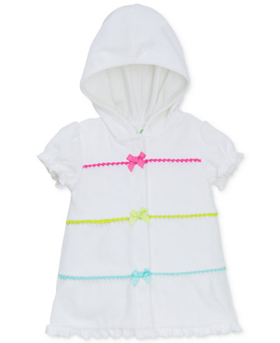 Little Me Hooded Swim Coverup, Baby Girls (0-24 months)