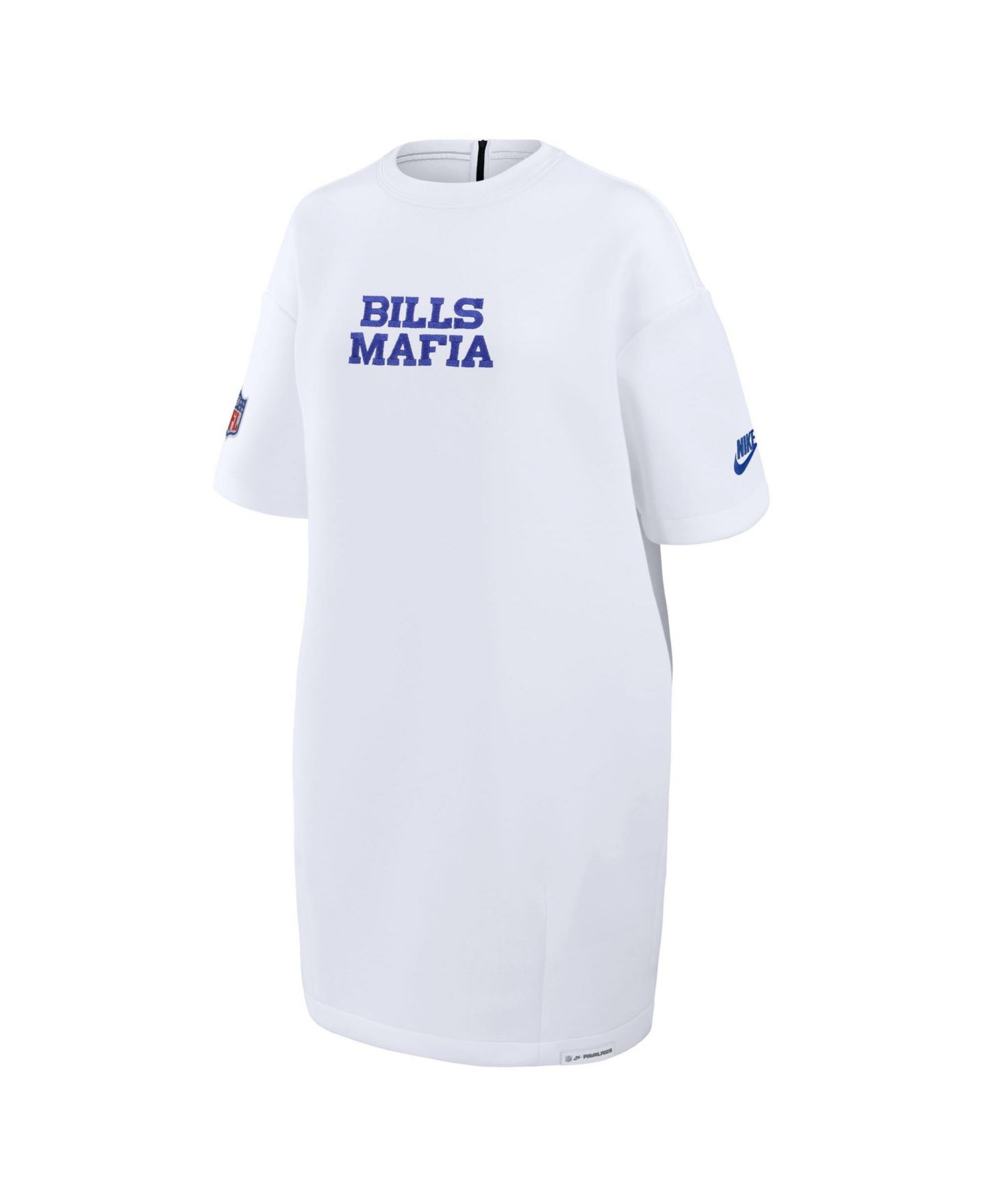 Женское платье Nike White Buffalo Bills Rivalries Collection Oversized Tech Fleece — фото 4