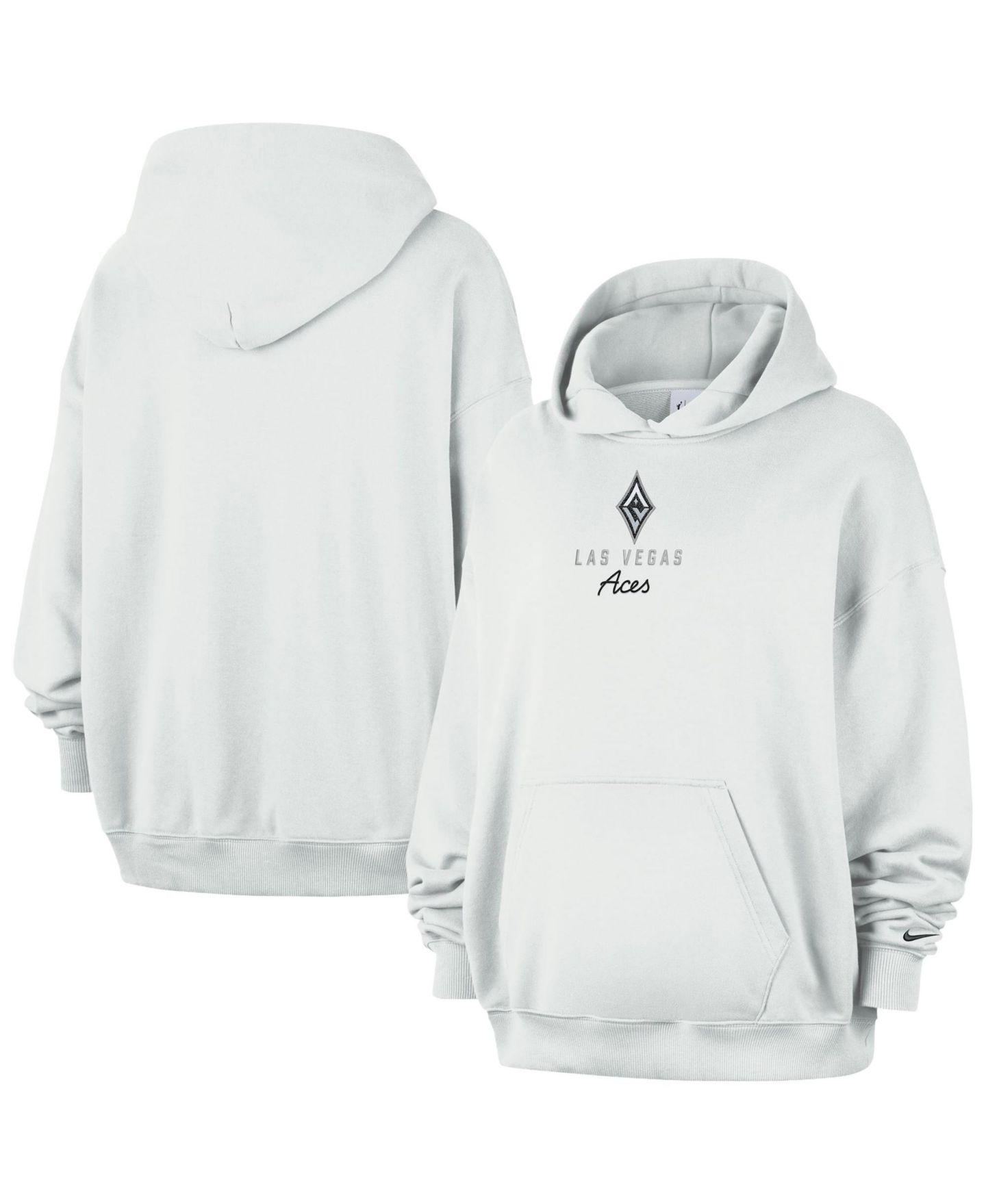 Женское худи Nike Cream Las Vegas Aces Studio Fleece — фото 1