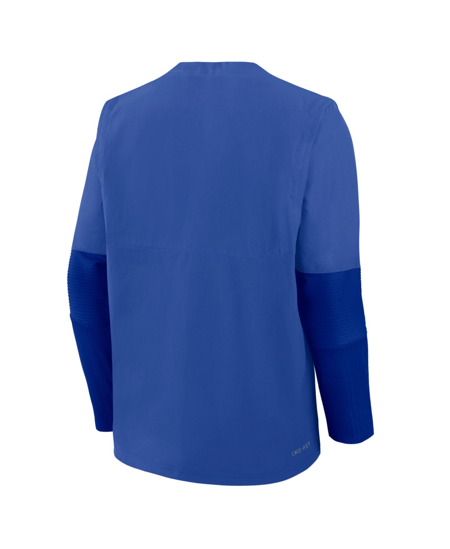 Nike Men's Royal Florida Gators Dugout Dri-FIT Quarter-Zip Long Sleeve Windshirt — фото 6