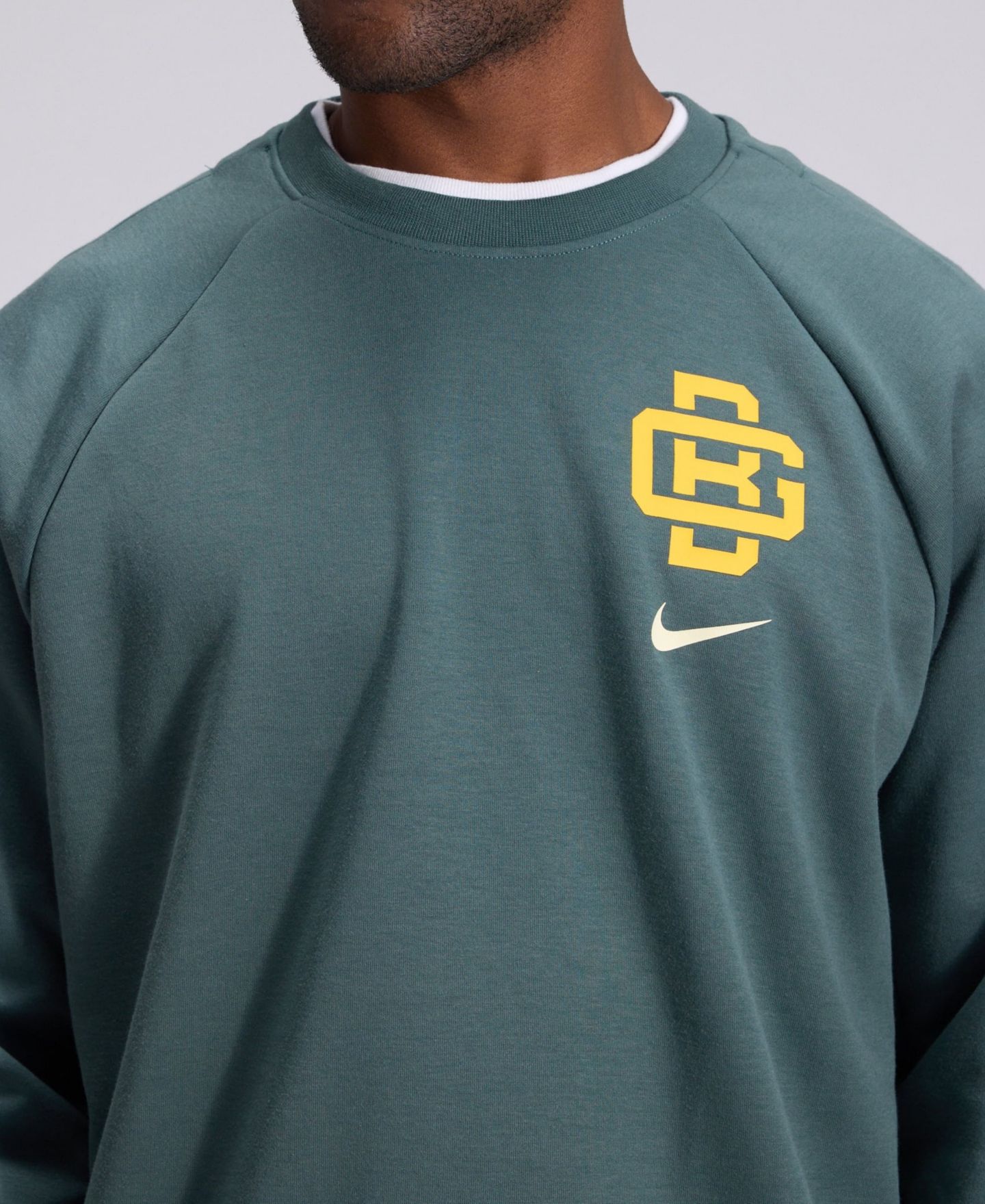 Мужская толстовка Nike Green Green Bay Packers 2026 Rivalries Collection Dri-FIT Crew — фото 8