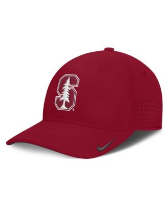 Men's  Cardinal Stanford Cardinal 2026 Sideline Practice AeroBill SwooshFlex Dri-FIT Hat