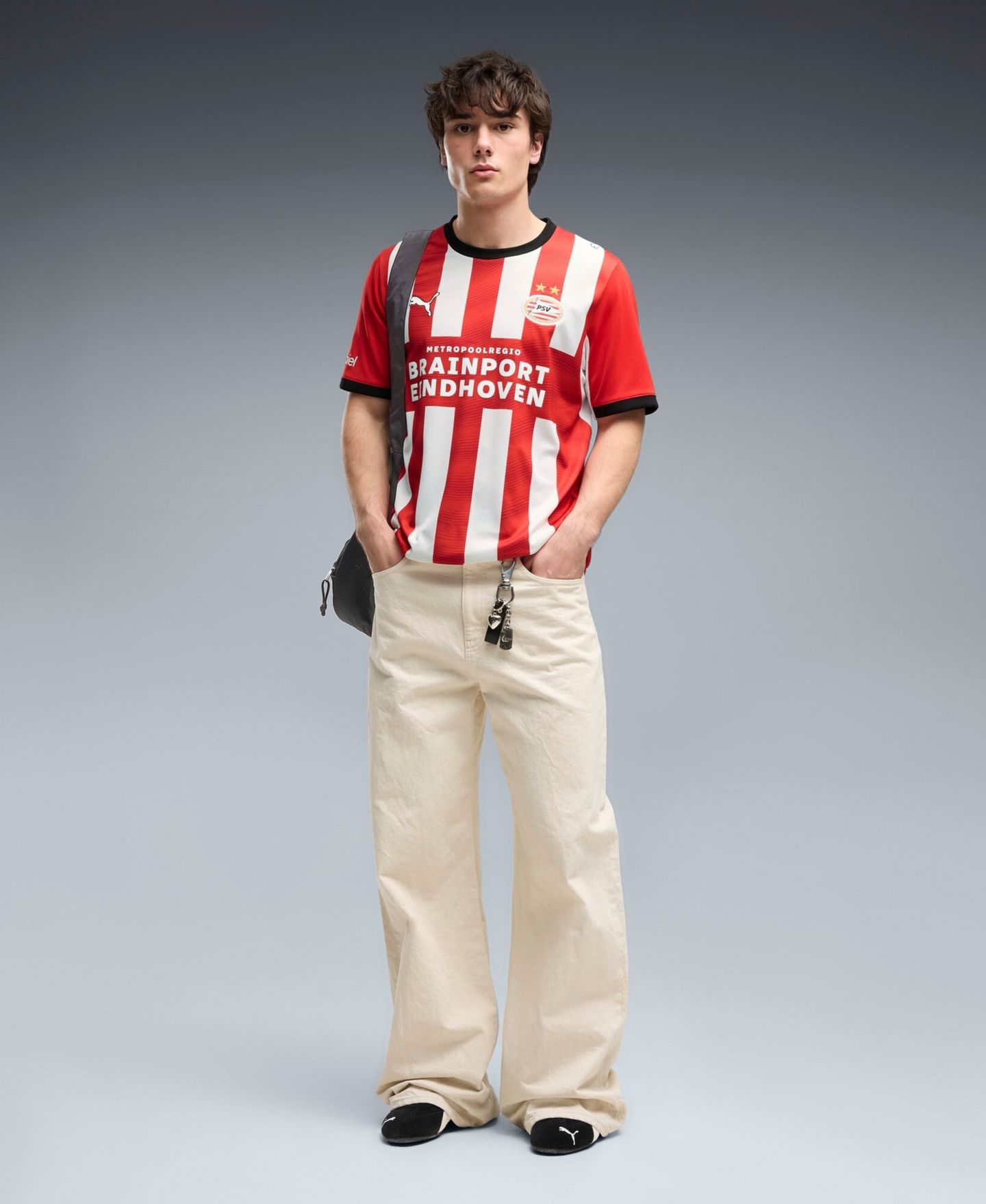 Мужской топ PUMA Red PSV Eindhoven 2026/27 Home Replica Jersey — фото 3