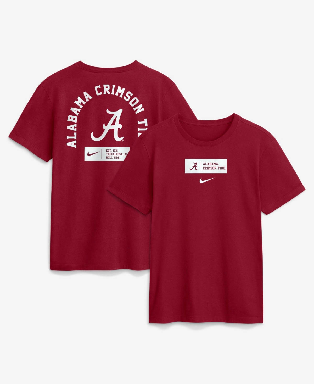 Nike Men's Crimson Alabama Tide Primetime Crew T-Shirt
