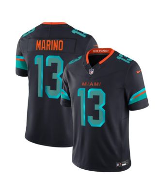 Men's Dan Marino Navy Miami Dolphins Rivalries Collection Stitched Limited Jersey