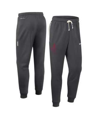 Men's Anthracite Alabama Crimson Tide 2026 Sideline Standard Issue Dri-FIT Taper Pants