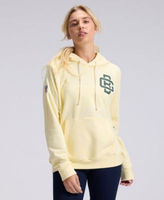 Women's  Cream Green Bay Packers 2026 Rivalries Collection Standard Issue Sideline Pullover Hoodie
