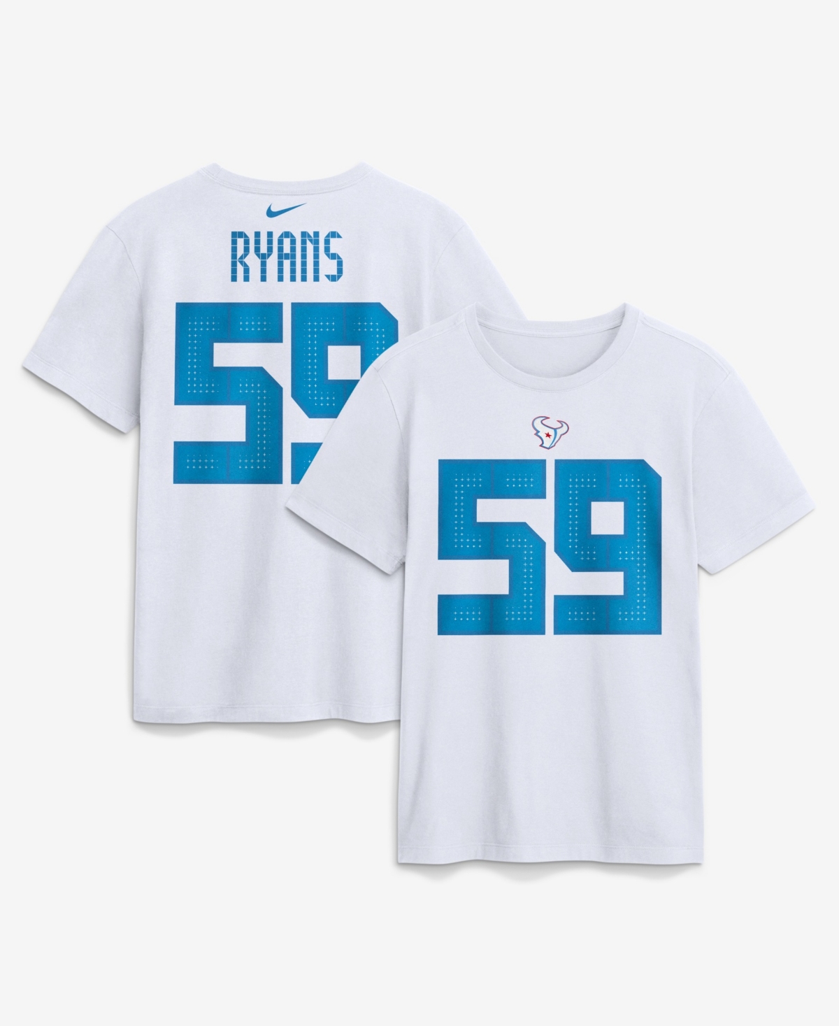 Nike Men's DeMeco Ryans White Houston Texans 2026 Rivalries Collection Player Name & Number T-Shirt - White