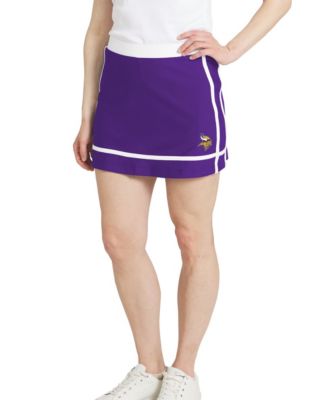 Women's  Purple Minnesota Vikings Stripe Skort