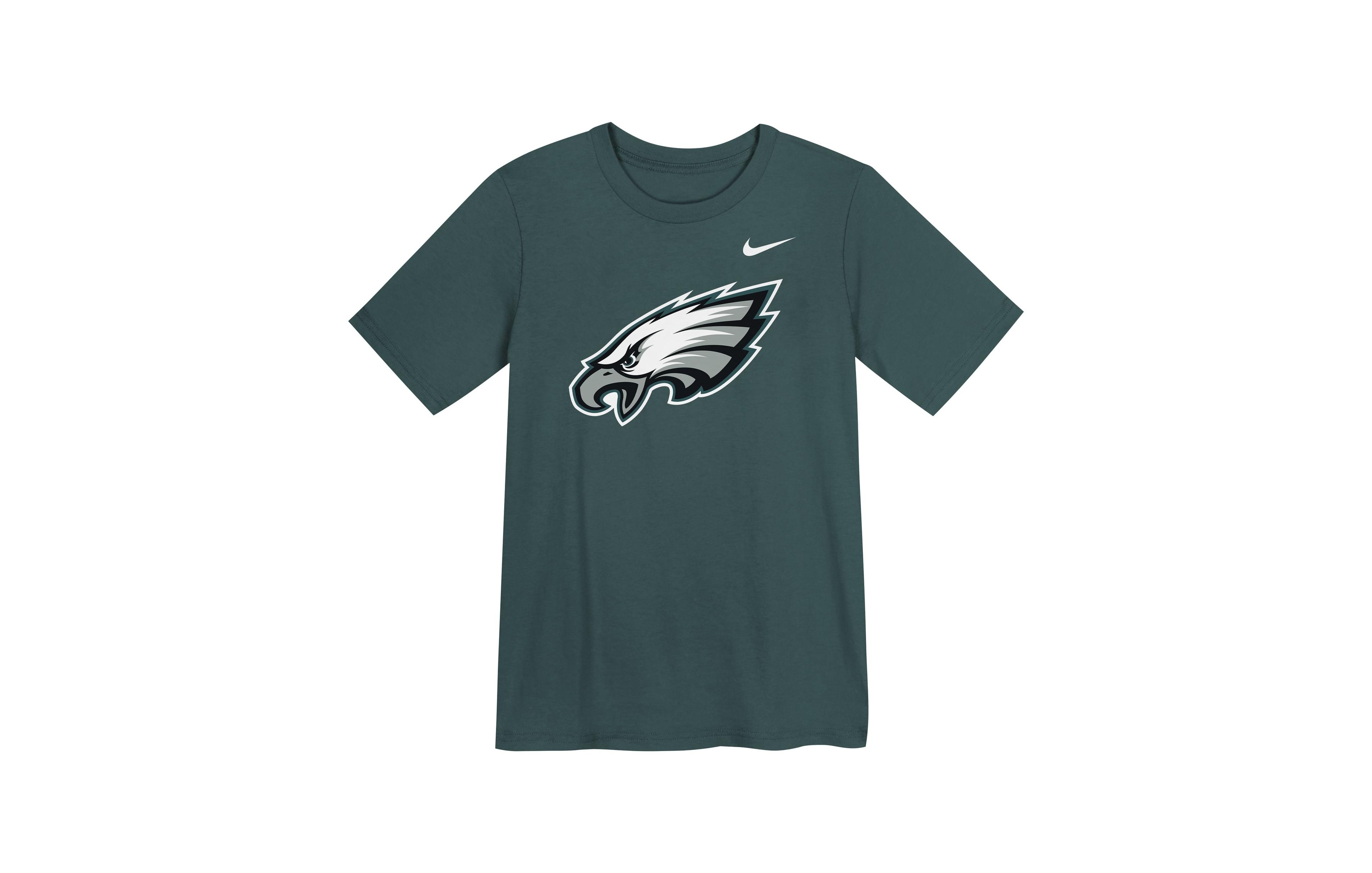 Nike Preschool Midnight Green Philadelphia Eagles Logo T-Shirt