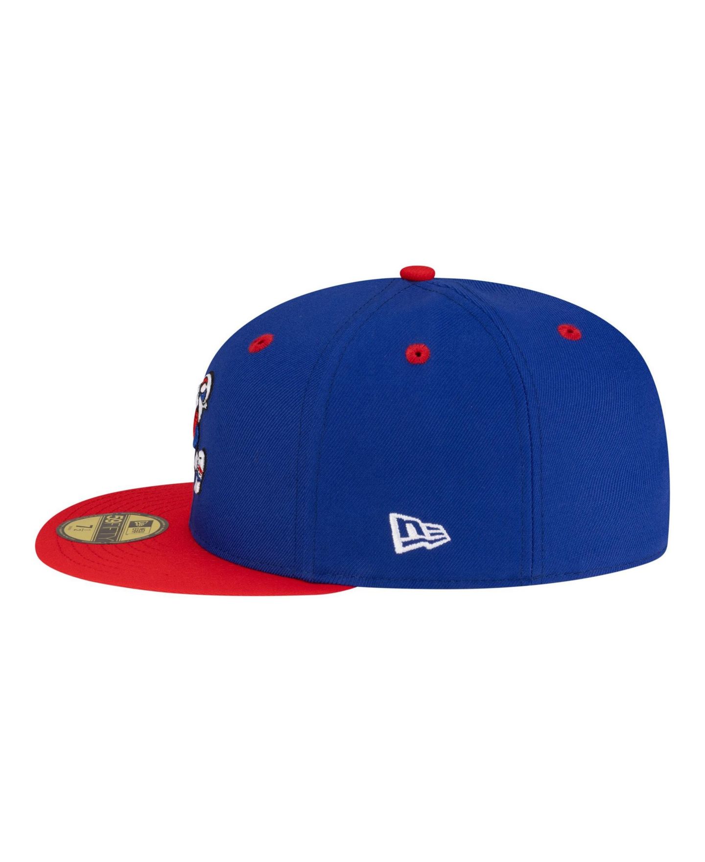 Мужская кепка New Era Royal/Red Denver Nuggets 80s Throwback 59FIFTY Fitted Hat — фото 6