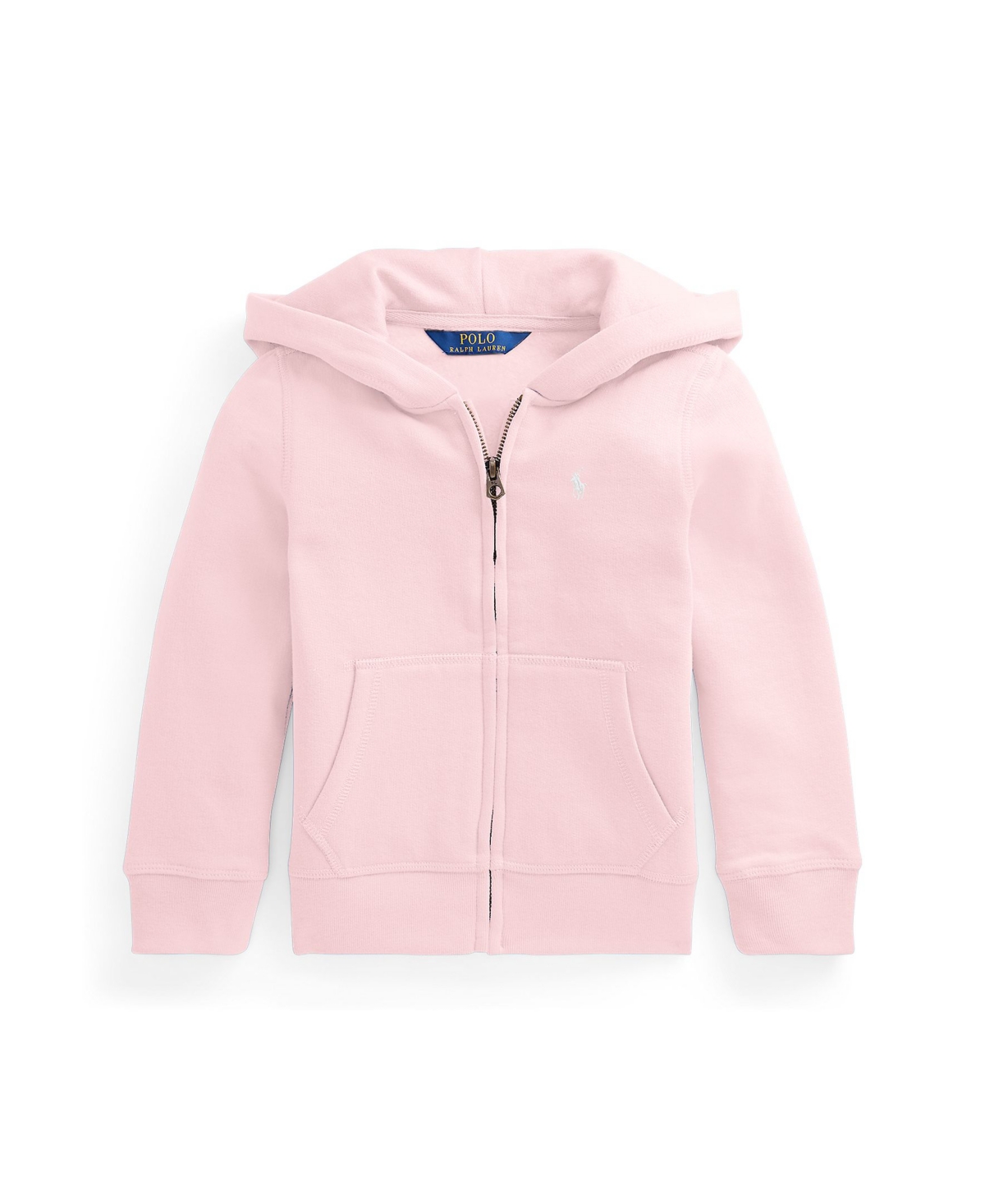 Girl & apos;s Cotton-Blend-Fleece Full-Zip Hoodie, Size 2-6X
