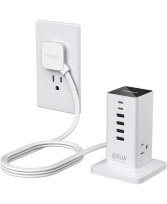 65W 9-in-1 Charging Station for Laptops, Tablets, Phones and USB Devices