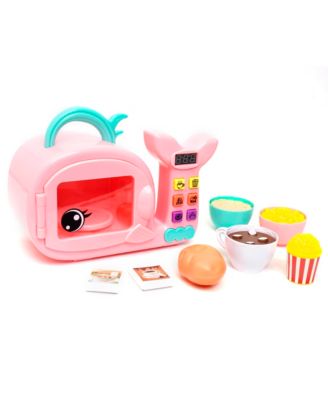 Whale Lights and Sounds 24-Piece Microwave Playset, Ages 2+