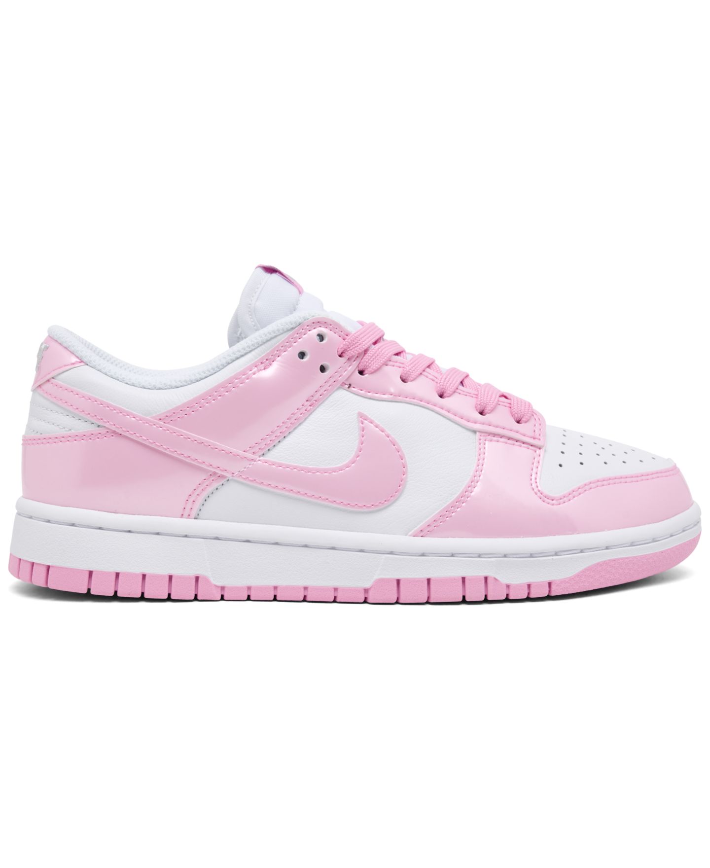 Женские кроссовки Nike Dunk Low SE Lifestyle, цвет: Белый / Розовый — фото 2