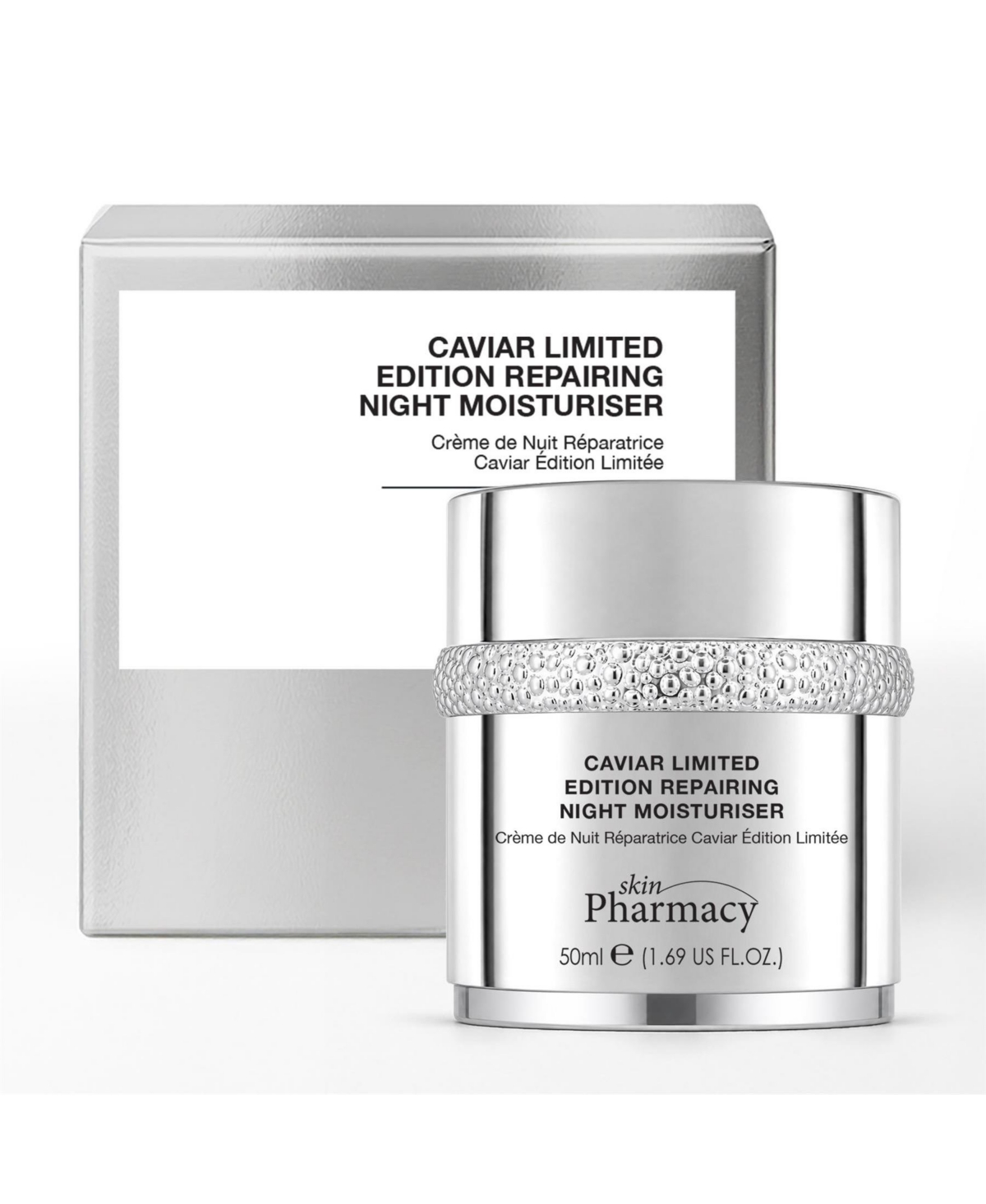 skinPharmacy 1percentage Caviar Limited Edition Repairing Anti-Aging Night Moisturizer 50ml