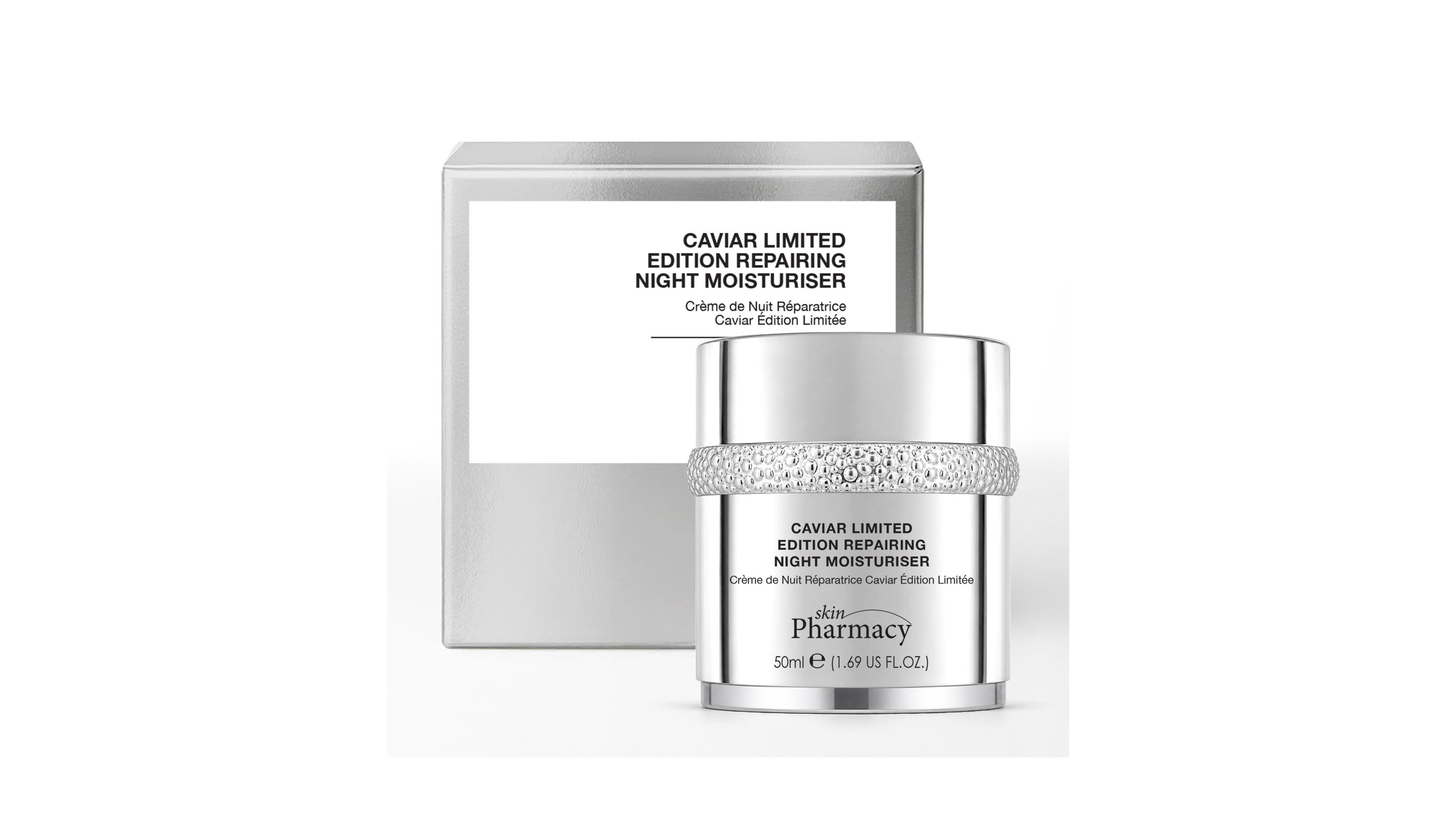 skinPharmacy 1percentage Caviar Limited Edition Repairing Anti-Aging Night Moisturizer 50ml