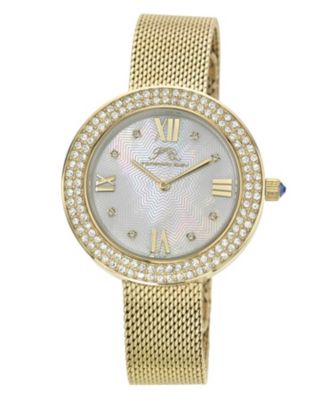 Women's Madeleine Quartz Analog Water-Resistant Gold Tone Stainless Steel Bracelet Watch, 35mm