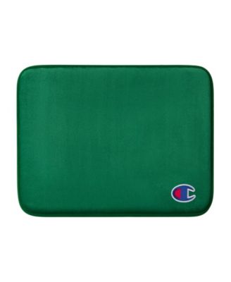 Logo Patch Memory Foam Bath Mat, 17" x 24"