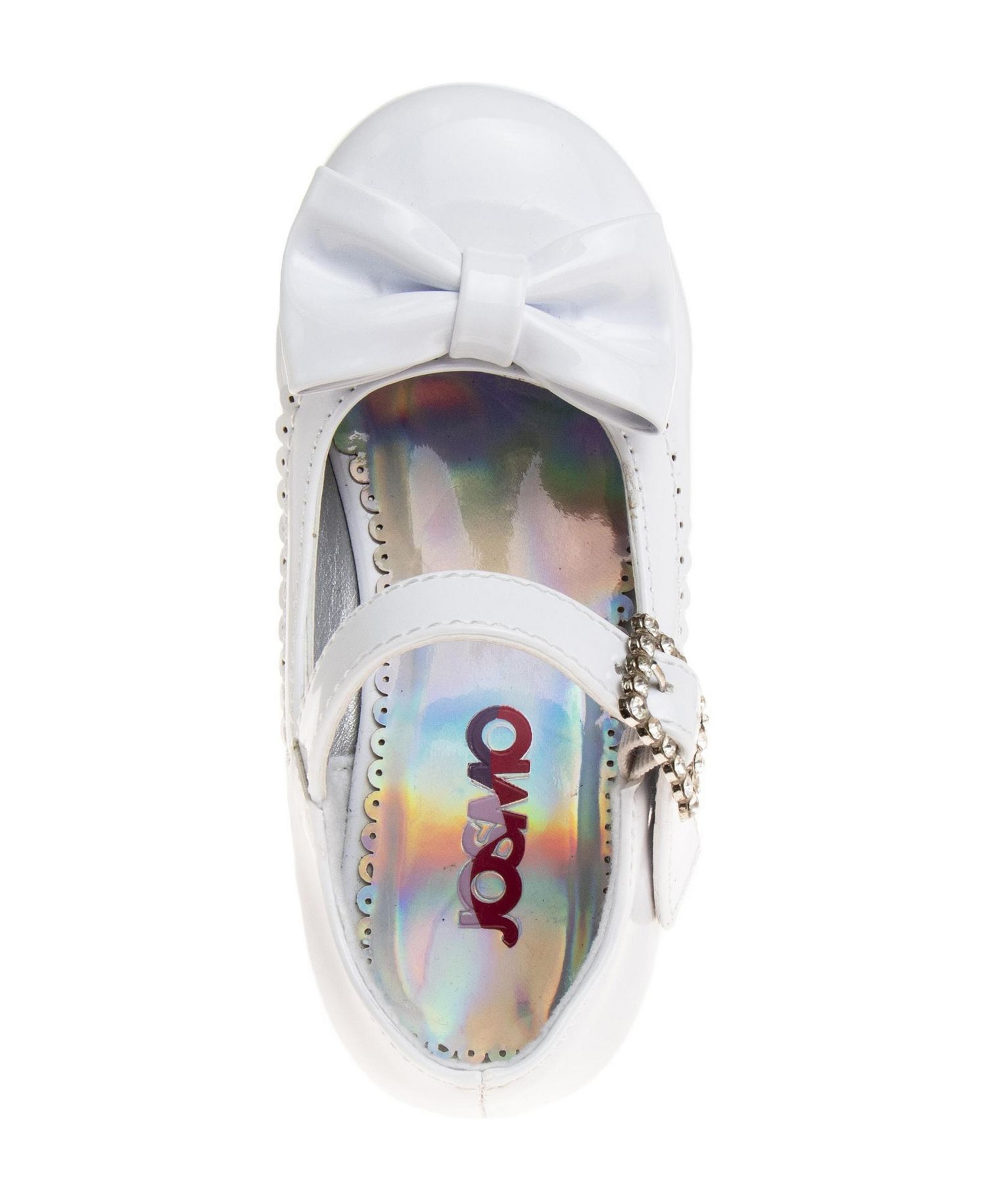 Big Girls' Flower Girl Mary Jane Low-Heeled Flats