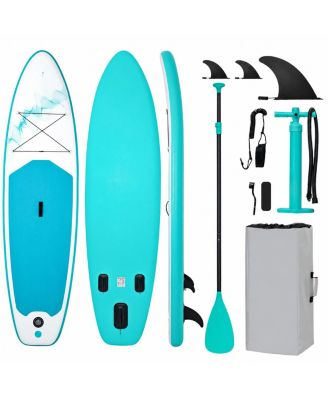 Inflatable Stand Up Paddleboard Glue Free Hot Melt Anti Slip Eva Deck With Full Accessories