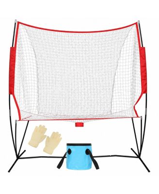 Portable Pickleball Tennis Training Net Ball Return System