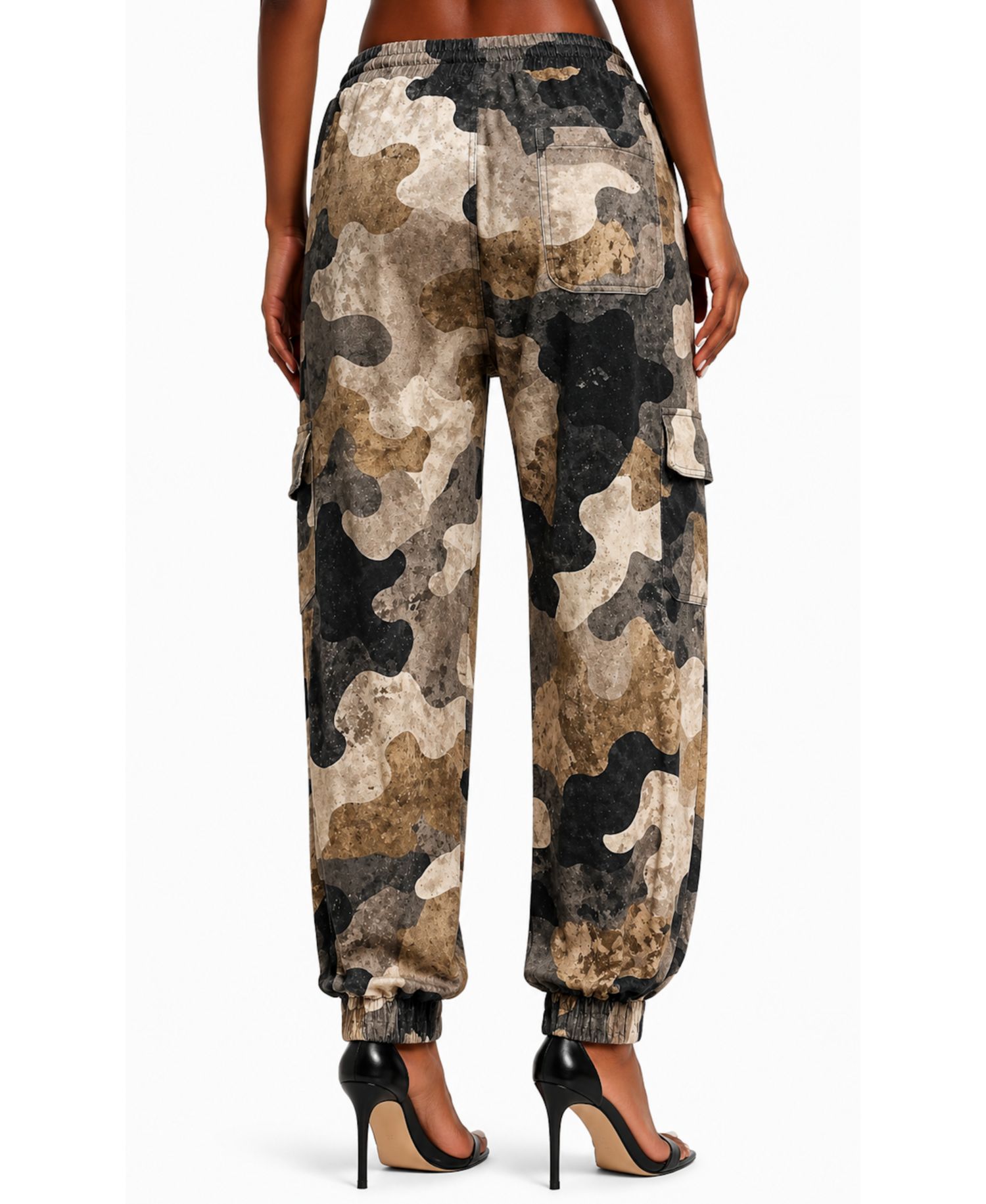 Women's Camo Baggy Cargo Joggers