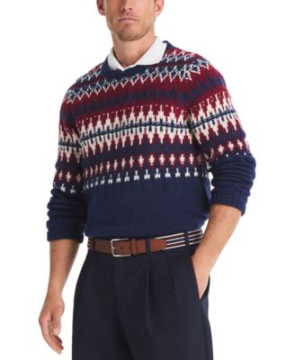 Men's Fair Isle Crewneck Sweater
