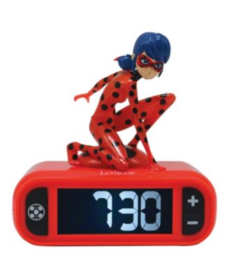 RL800MI 7.17" H Ladybug Digital Night Light Snooze Desk Alarm Clock