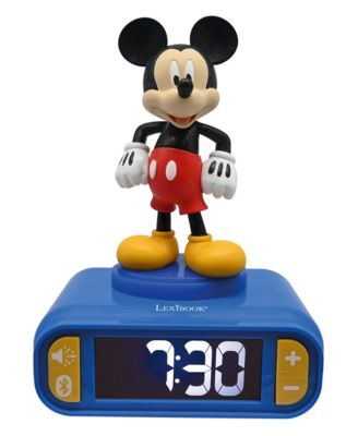 Digital Alarm Clock with 3D Nightlight and Built-in Bluetooth Speaker