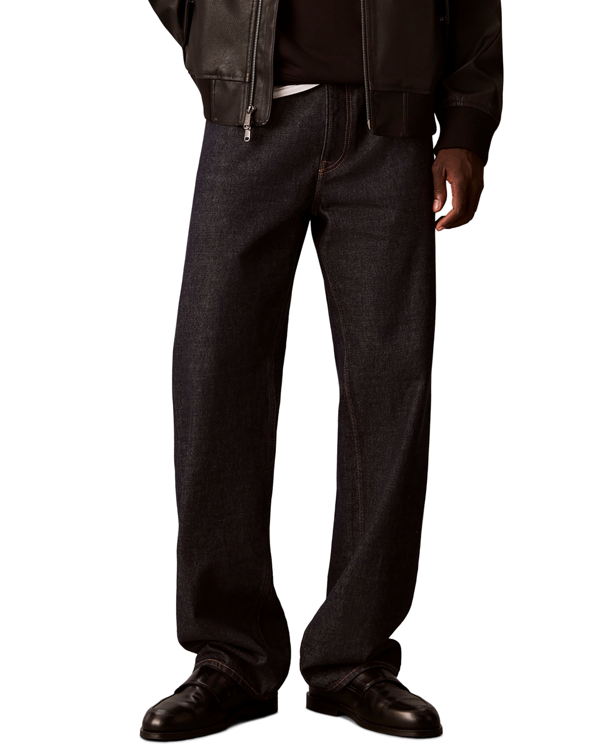 Calvin Klein Men's Cotton-Blend Knit Regular-Fit Joggers - Black
