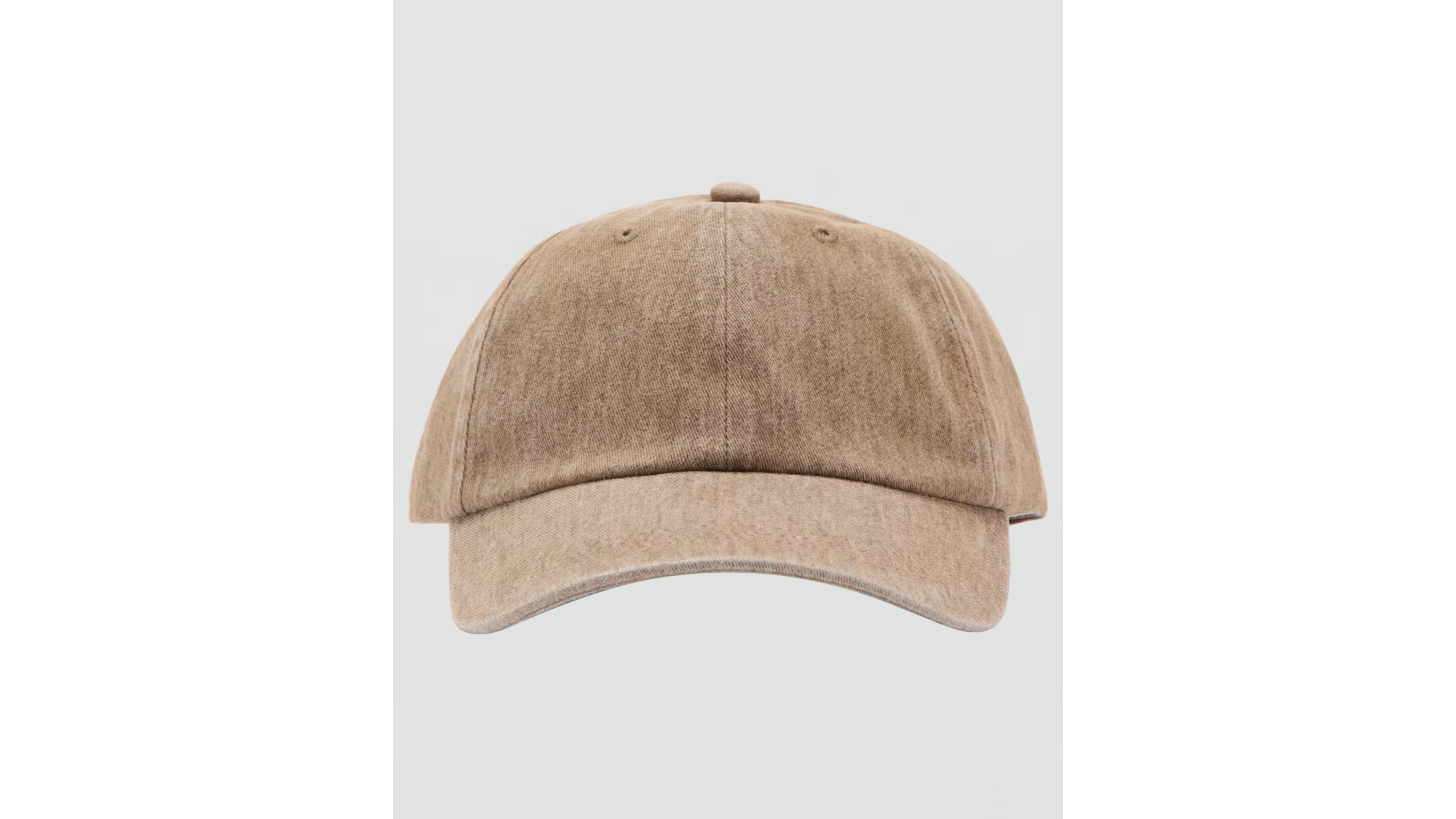 Mango Men's Adjustable Cotton Visor Cap