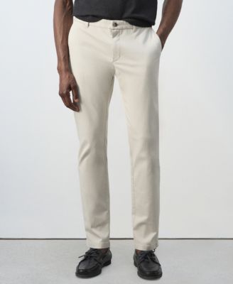Men's Barna Slim-Fit Twill Cotton-Blend Chino Pants