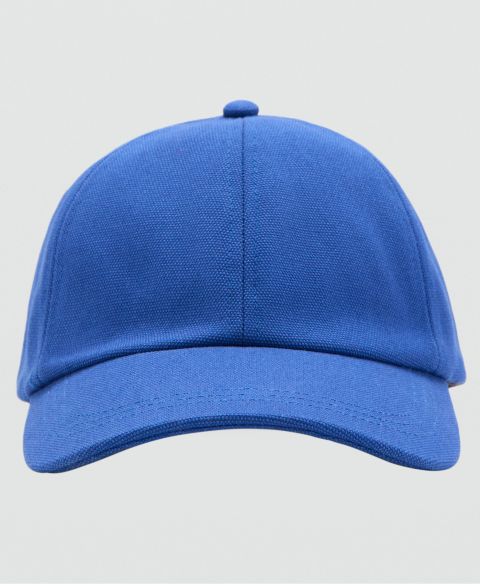 Мужская кепка Mango Adjustable Pique, цвет: Синий