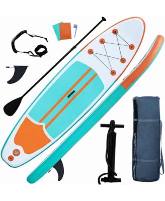 Inflatable Stand Up Paddle Board With Sup Accessories Anti Slip Eva Deck For Adults All Skill Levels
