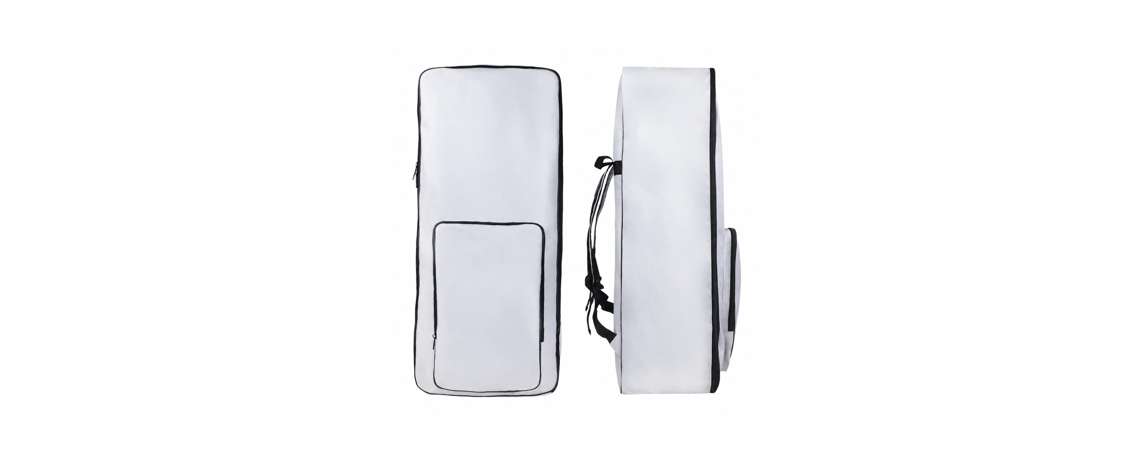 Furlihong Wide Strap Padded Inflatable Paddle Board Carry Backpack with Extra Storage