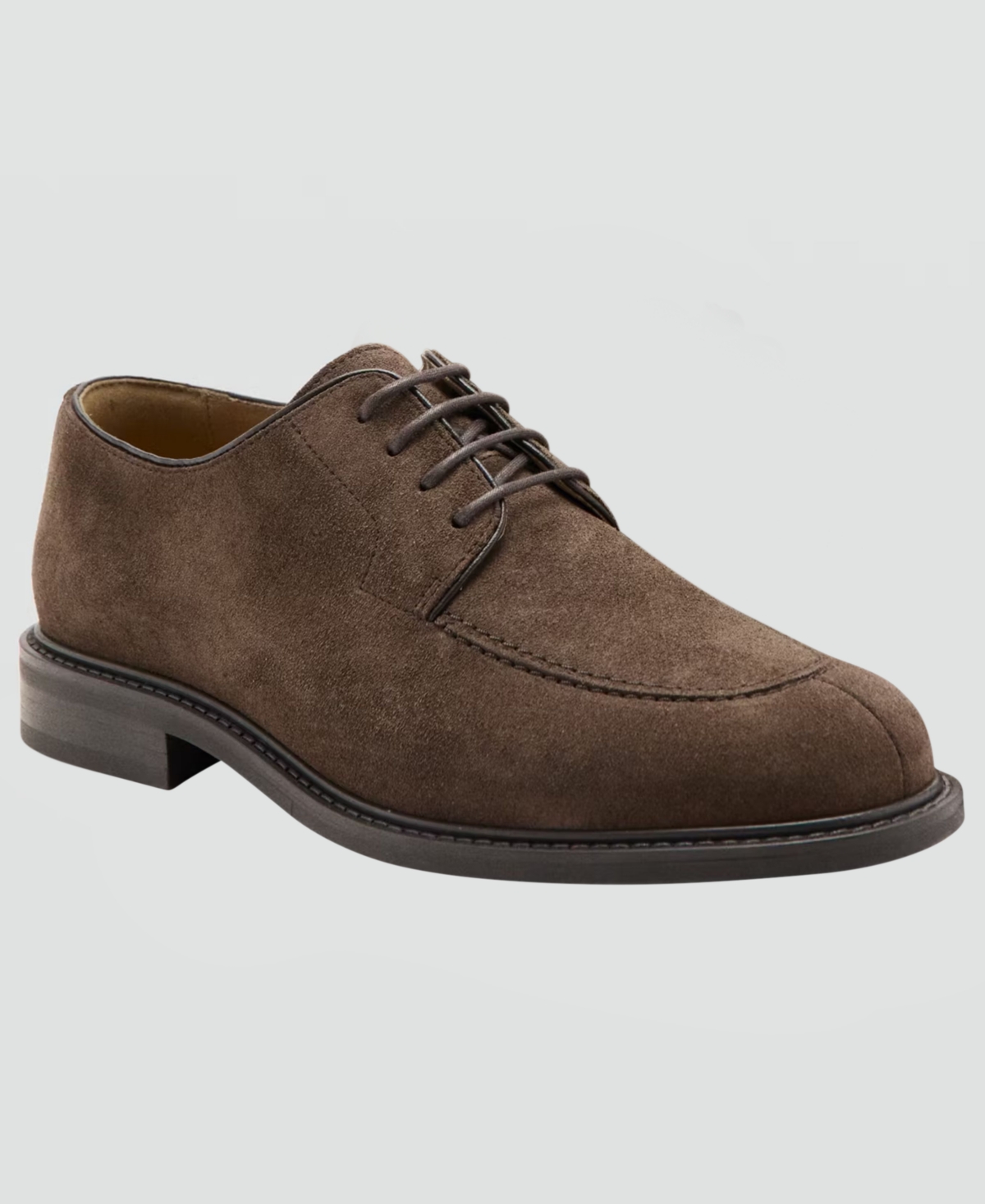 Mango Men's Split Leather Suede Round-Toe Suit Shoes