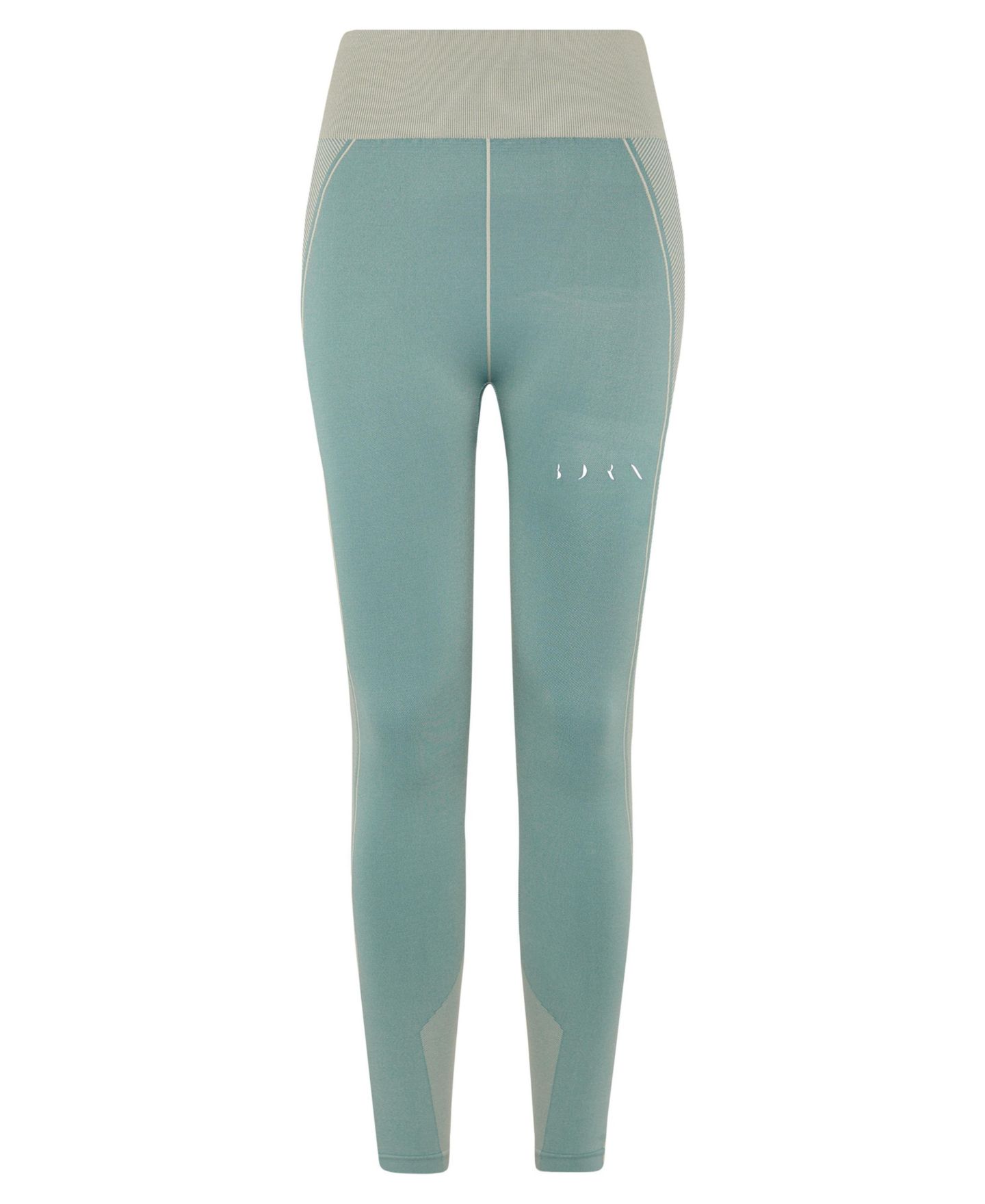 Женские леггинсы Born Living Yoga Buddha Seamless High-Rise Sport, цвет: Глубокий зелёный — фото 6