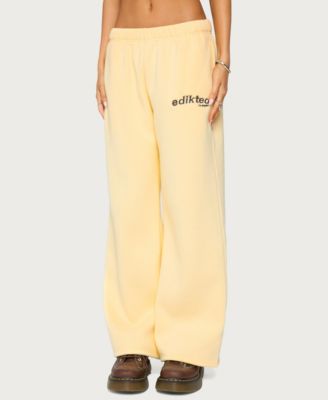 Womens Edikted West Coast Sweatpants