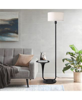 58-inch Simple Modern Tray Table Floor Lamp