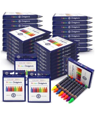 Bulk Neon Crayons 36 pack 8 per Pack 288 Total