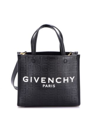 Mini G-Tote 4G Embossed Coated Canvas