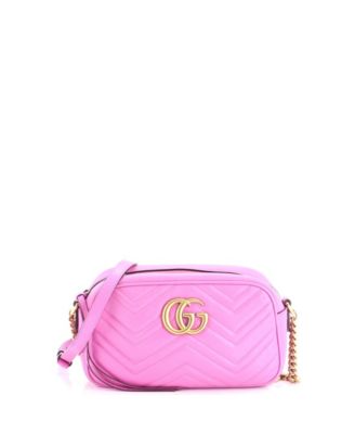 GG Marmont Small Leather Shoulder Bag