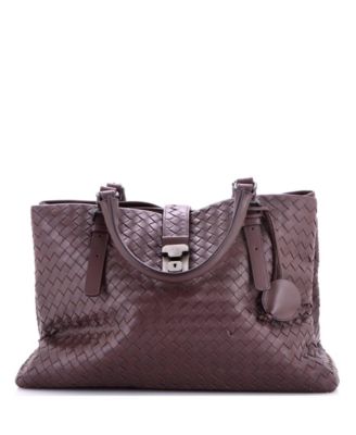 Medium Roma Bag Intrecciato Nappa