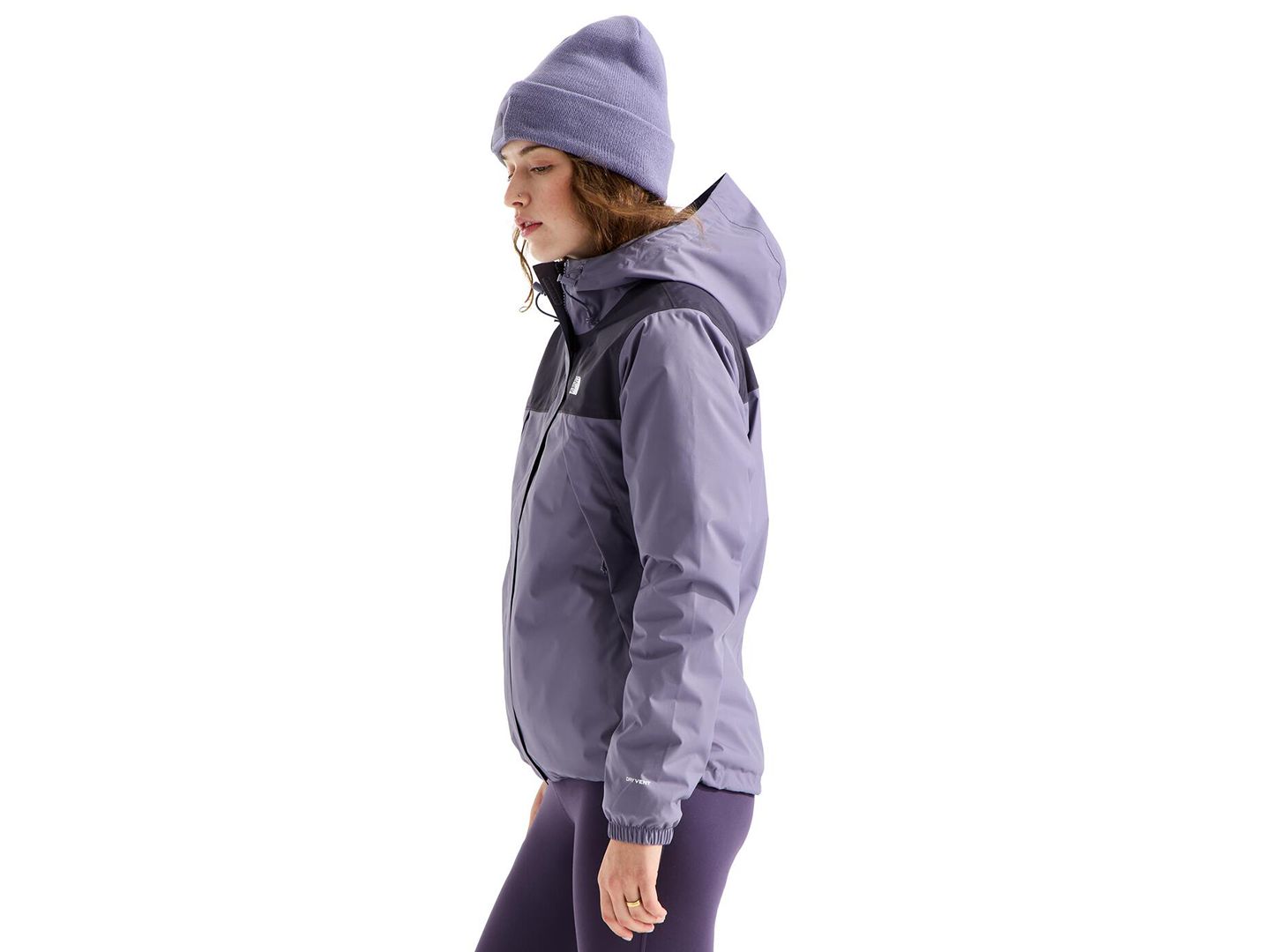 Женская куртка The North Face Antora Triclimate, цвет: Сливовый — фото 6